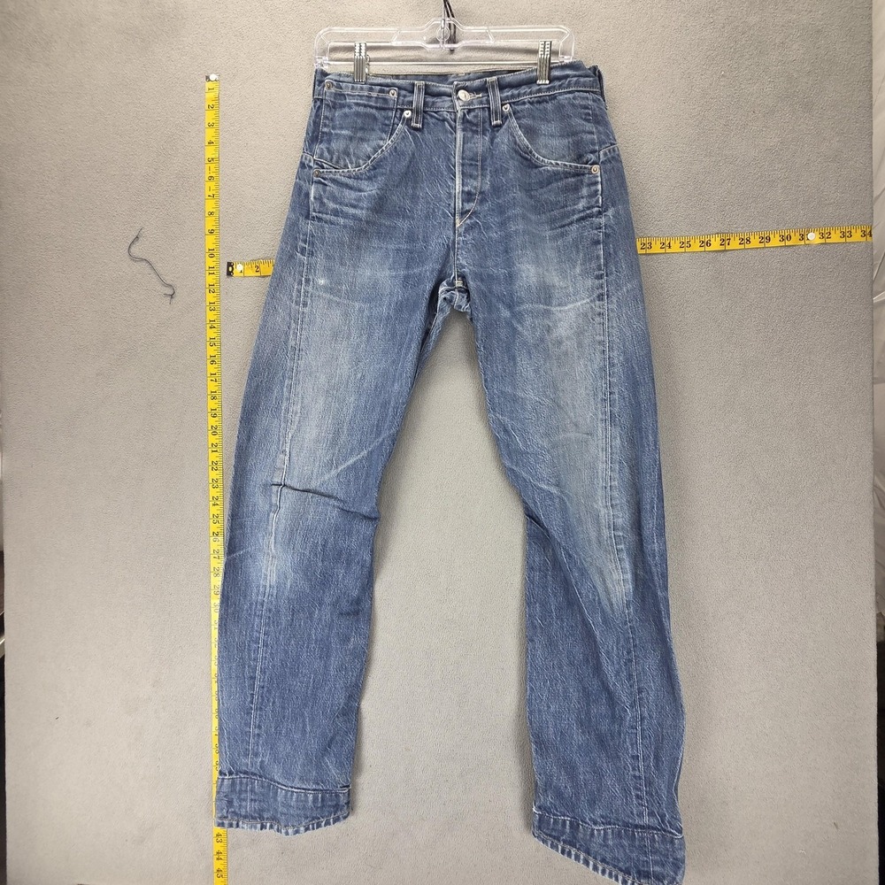 Vintage Levis Engineered Jeans‎ Mens 30x32 Blue Twisted Button Fly Medium Wash